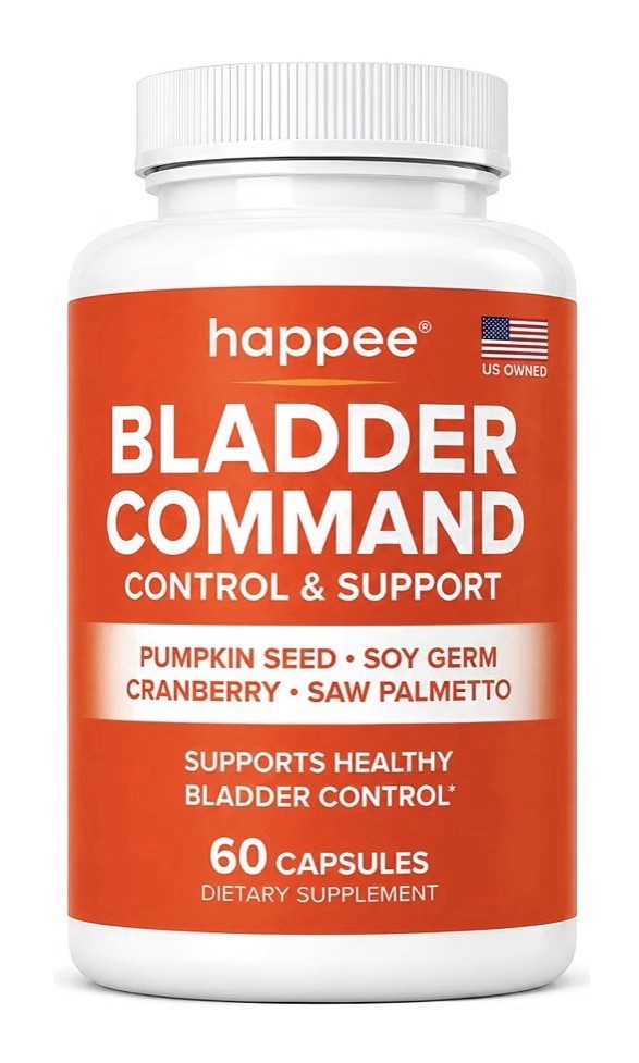 Happee Bladder Command Control & Support For Women & Men 60 Capsules