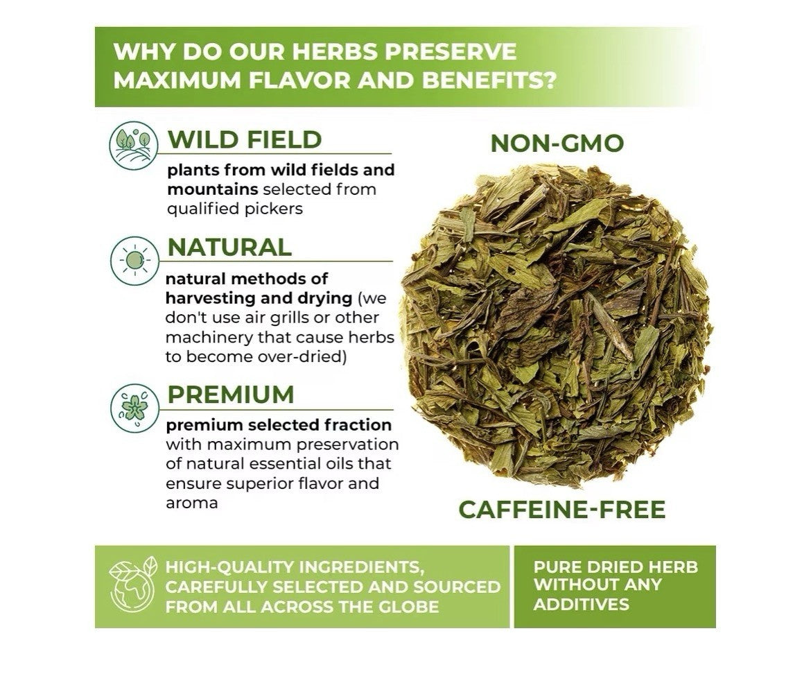 Wildfield Lovage Leaves Dried Herbal Tea Levisticum Officinale Levísticum 4Oz