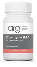 Allergy Research Group Coenzyme Q10 50mg CoQ10 With Vitamin C 75 Capsules