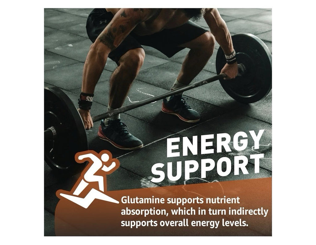 Nextdia L-Glutamine 1000mg Gummies for Women & Men Post-Workout Recovery 60gummy