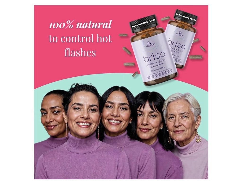 Munar Brisa Menopause Support Hot Flashes Relief Hormonal Balance for Women 60ca