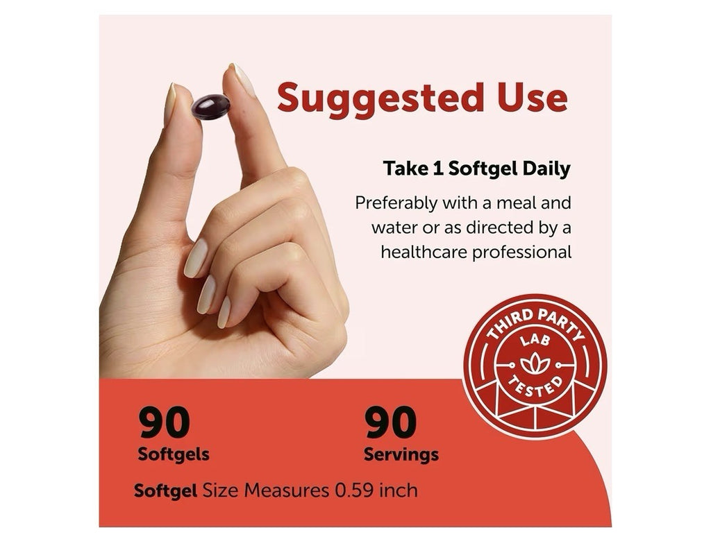 Micro Ingredients Astaxanthin 12mg From Microalgae Triple Strength 90 Softgels