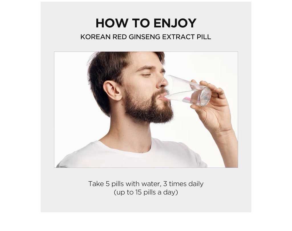 JUNG KWAN JANG Korean Red Ginseng Extract Pill - Red Panax Ginseng