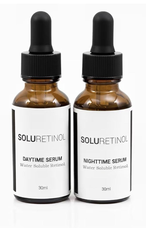 Soluretinol Advanced Wrinkle Serum Skin Renewing Day And Night System 30ml Each