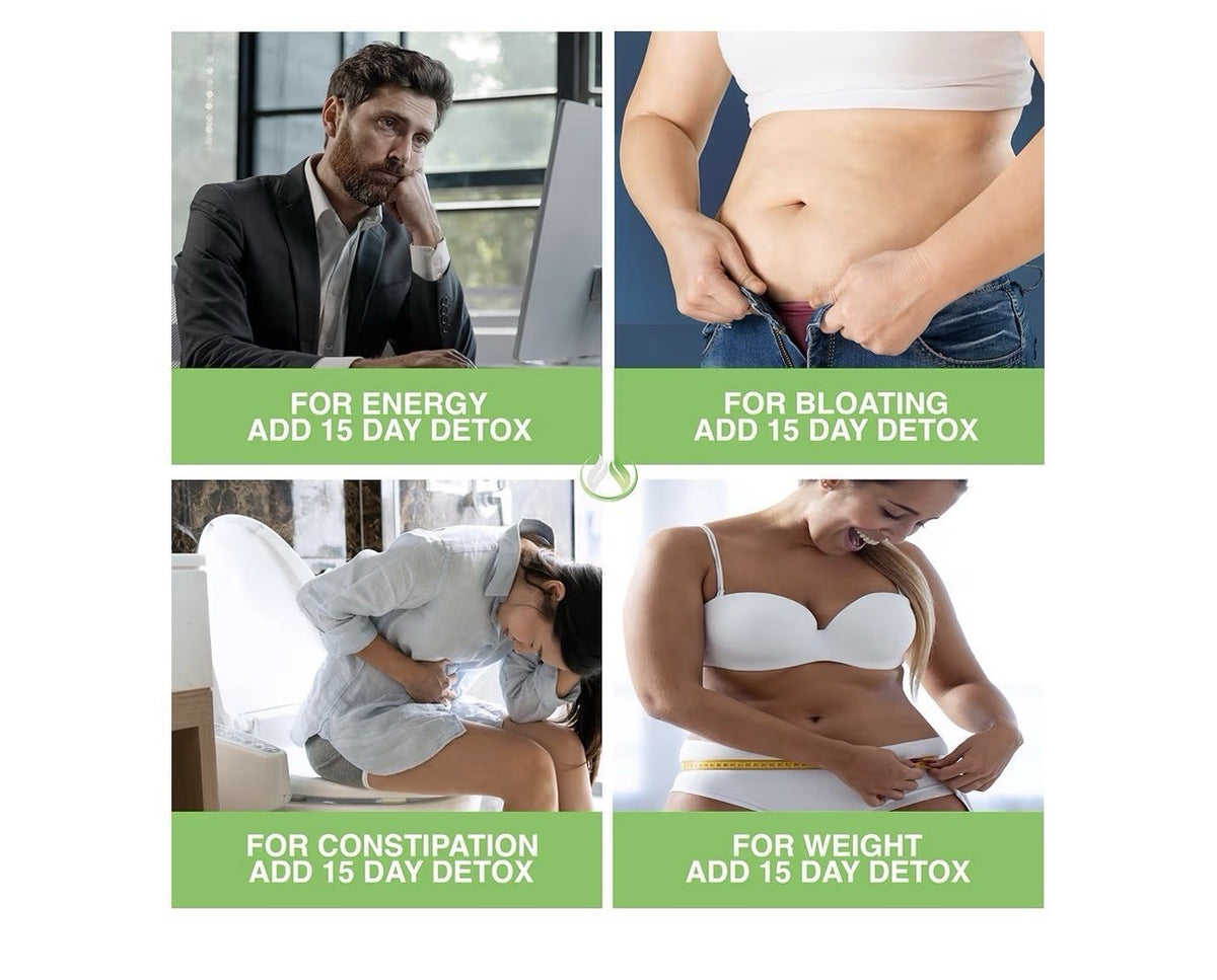 2Pack THE ENCLARE NUTRITION Colon Cleanse 15 Day Detox Flush Cleanse Women & Man