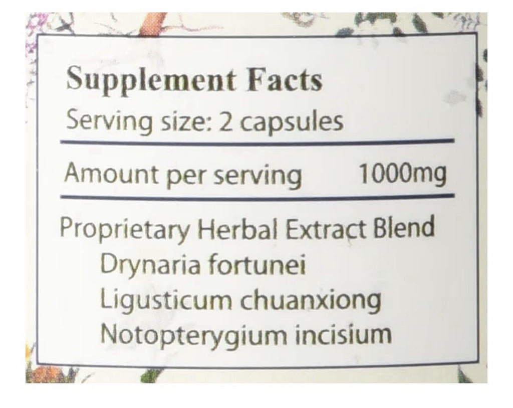 Chi's Enterprise Myosteo 120Capsules 500mg Per Capsule Natural Herbal Supplement