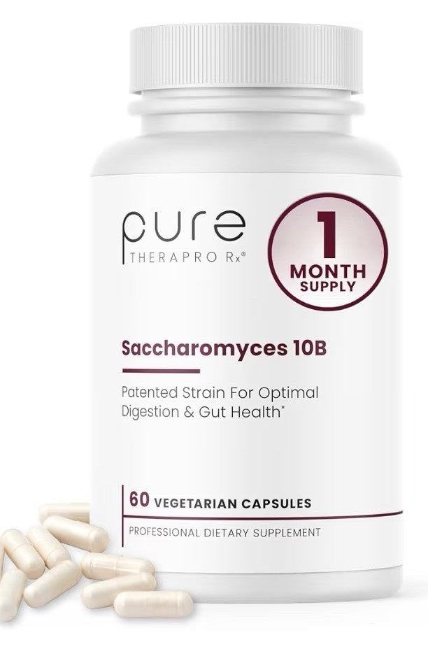 Pure Therapro Rx Saccharomyces Boulardii Probiotics 10Billion CFU USA Made 60cap