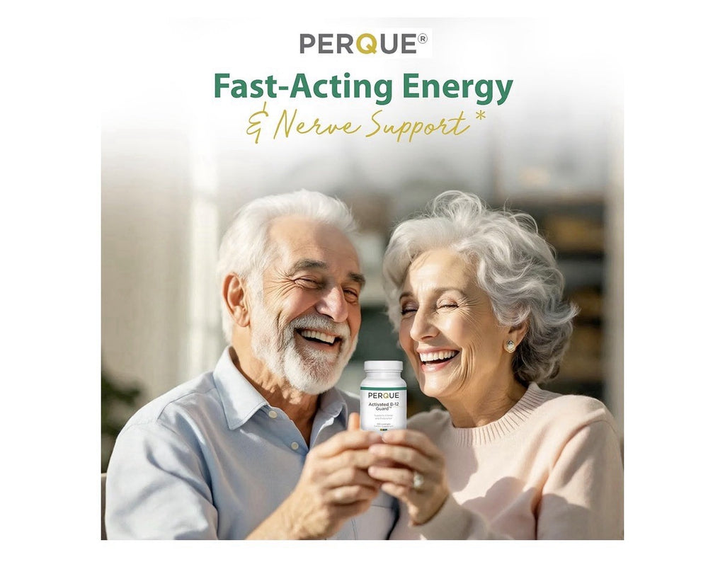 Perque Activated B-12 Guard Supports Energy And Endurance 100 lozenges