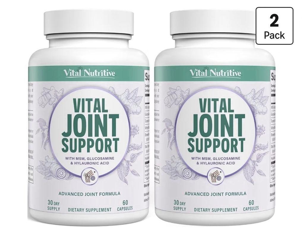 2Pack Vital Nutritive Vital Joint Support Supplement for Men & Women Glucosamine