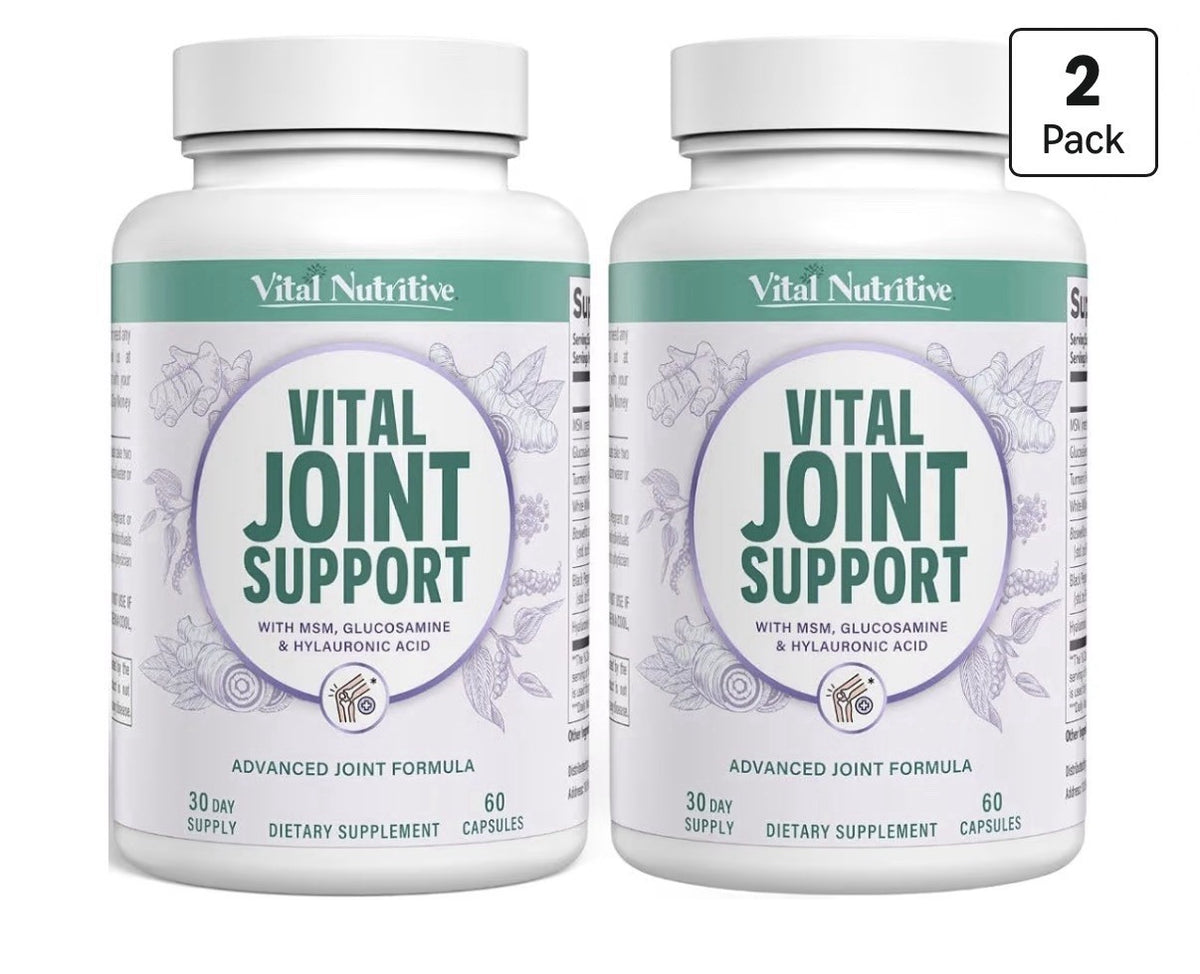 2Pack Vital Nutritive Vital Joint Support Supplement for Men & Women Glucosamine