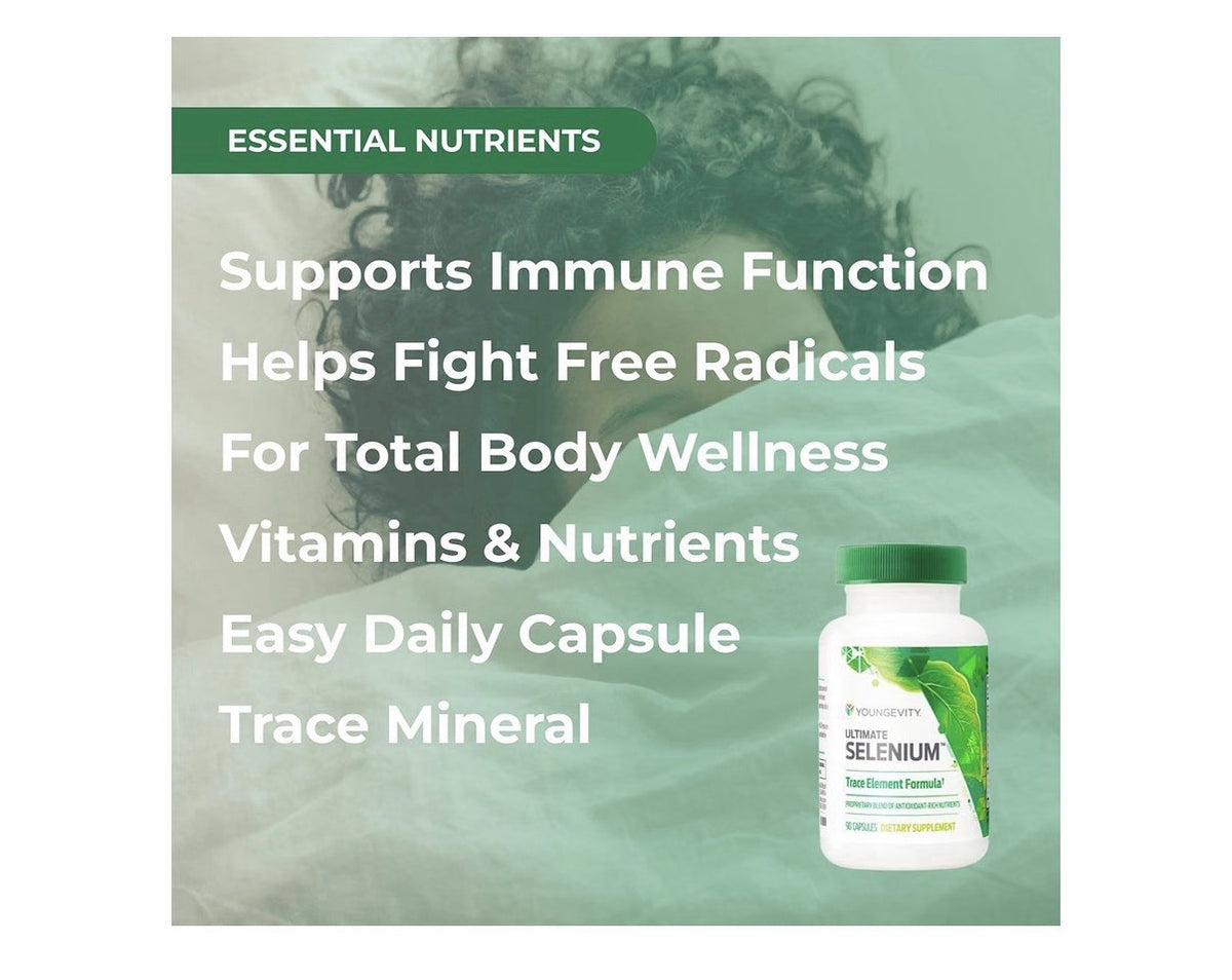 Youngevity Ultimate Selenium Trace Element Formula 90 Capsules