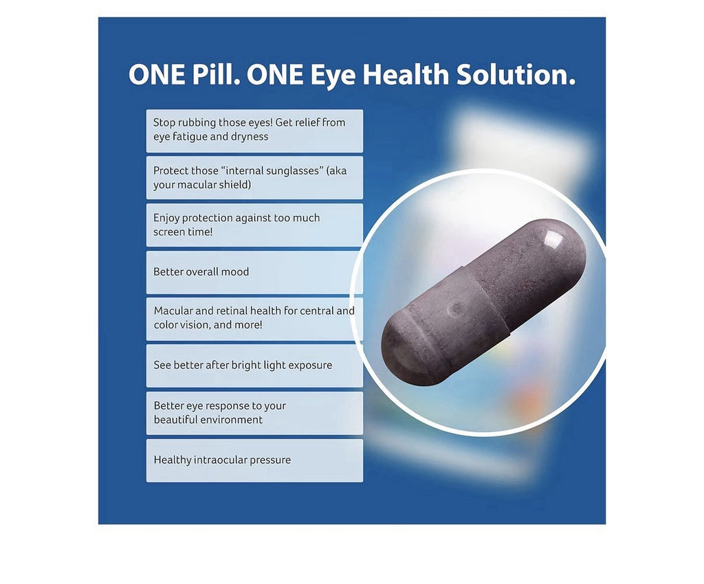 Dr. Whitaker's Vision Essentials Ultra For Macular Vision Health Dry Eyes 30Caps
