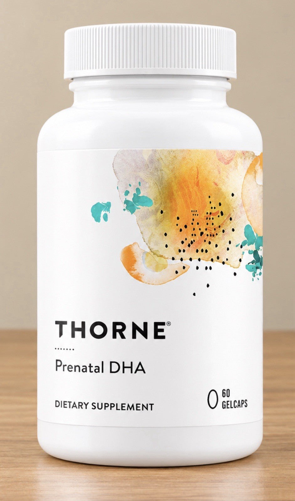THORNE Prenatal DHA 60 Gelcaps Dietary Supplement
