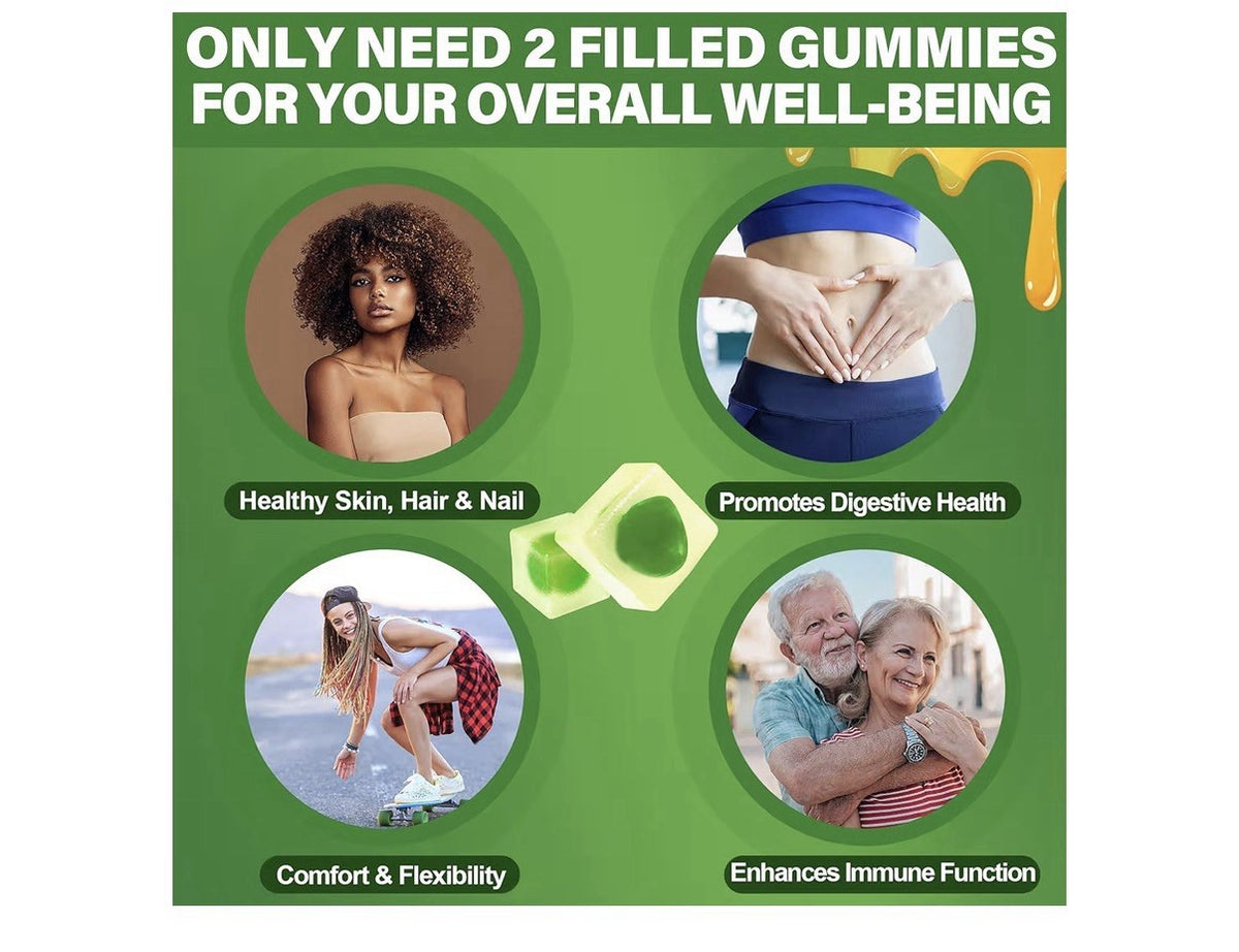 Neviss Black Seed Oil Gummies Chlorophyll Sea Moss for Adults & Kids 9+ 60gumies