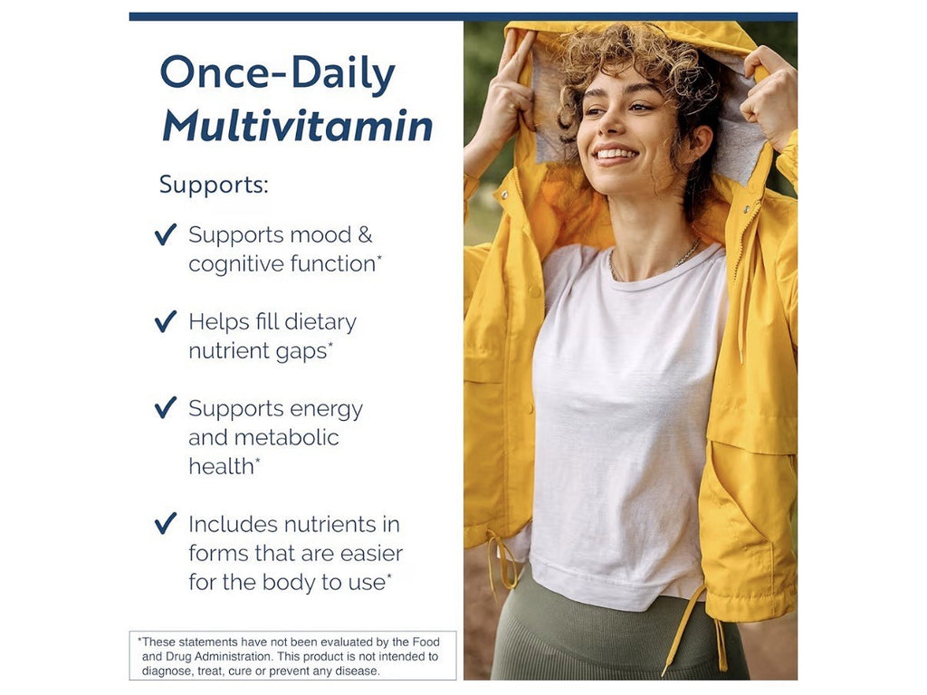 Researched Nutritionals Physician's Daily Multivitamin + D3 Supplement 60capsule
