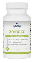 Arthur Andrew Medical Serretia Serrapeptase Pure Formula Sinus Support 90Capsule