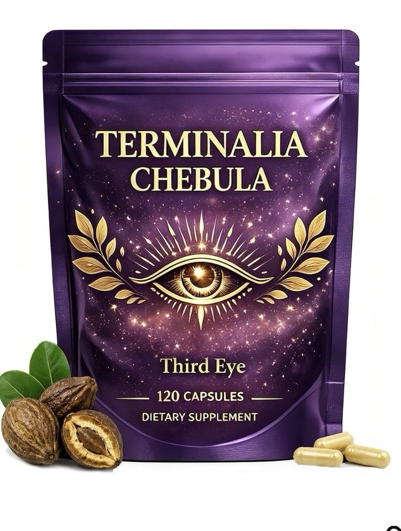 2 Pack Terminalia Chebula Third Eye Mental Clarity Digestive Support Energy