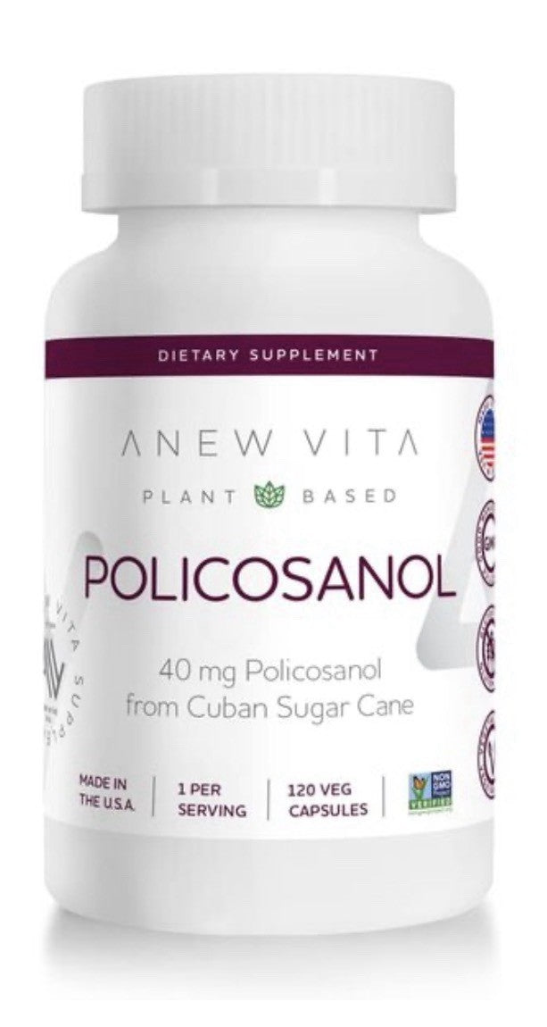 Anew Vitaㅤ Policosanol Healthy Lipid Levels Platelet Function Circulation 120cap