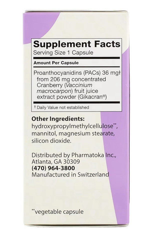 ellura 36 mg Soluble Bioactive PACs Urinary Tract Health Dietary Supplement 90ca