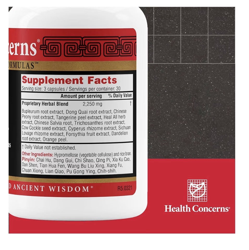 Health Concerns Bupleurum Entangled Qi Formula Women's Hormonal Balance 90 Caps