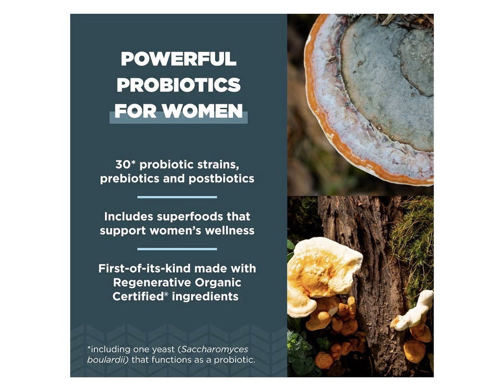 Ancient Nutrition Regenerative Organic Certified Women 50+ Probiotics 30Capsules