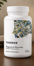 THORNE Magnesium Glycinate Chelated For High Absorption 180 Capsules Supplement
