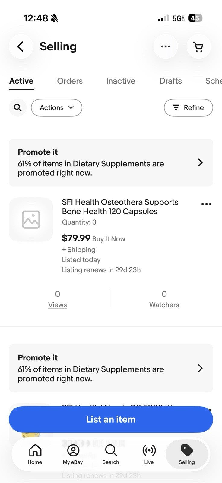 SFI Health Osteothera Supports Bone Health 120 Capsules