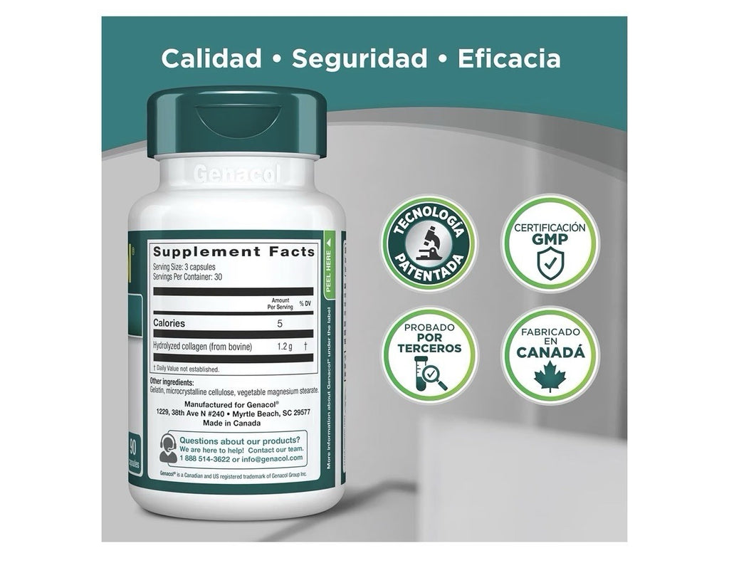 Genacol Original AminoLock Collagen Maintain Healthy Joints Women & Men 2 Pack