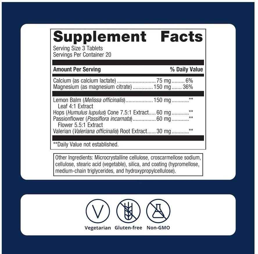 Metagenics MyoCalm Plus Muscle Health Relaxation Support 60 Tablets