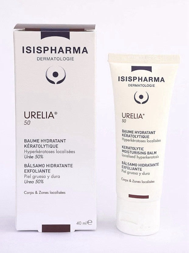 ISISPHARMA Urelia 50 Hydrating Body Balm for Severe Scaly Skin with Itching 40ml