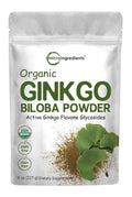 Micro Ingredients Ginkgo Biloba Flavone Glycosides Organic Powder 8oz