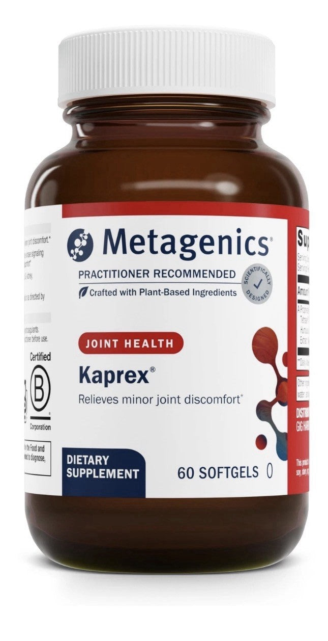 Metagenics Kaprex Plant-Based Joint Support Comfort Mobility Supplement 60sgel