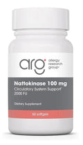 Allergy Research Group Nattokinase 100 mg Circularity Support 2000 FU 60 Softgel