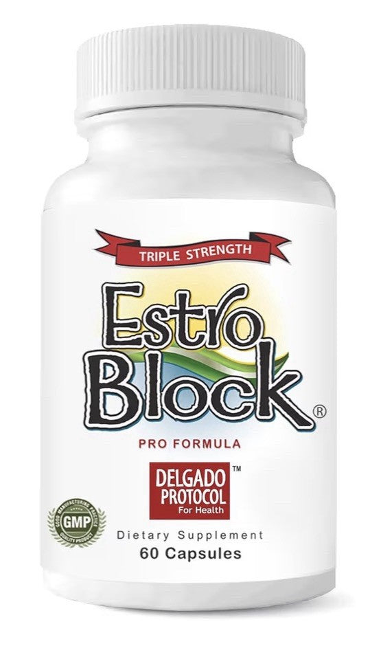 The Delgado Protocol For Health Estro Block Pro Formula Natural 3 Pack