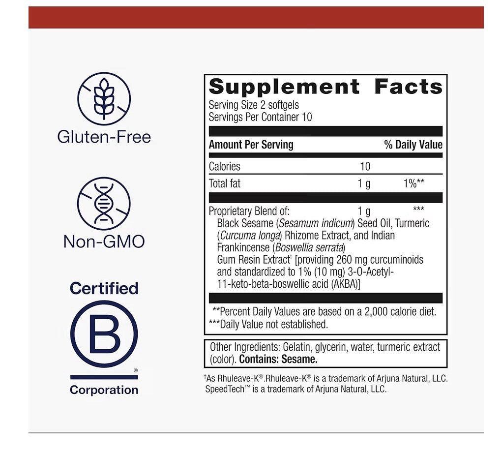 Metagenics Rapid Relief Body Soreness Herbal Muscle Back Joint Discomfort 20sgel