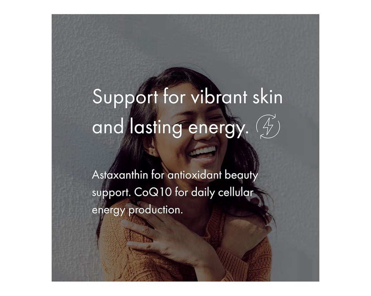 NAOMI Astaxanthin Extra Strength + CoQ10 Cardiovascular Heart Support 30 Softgel