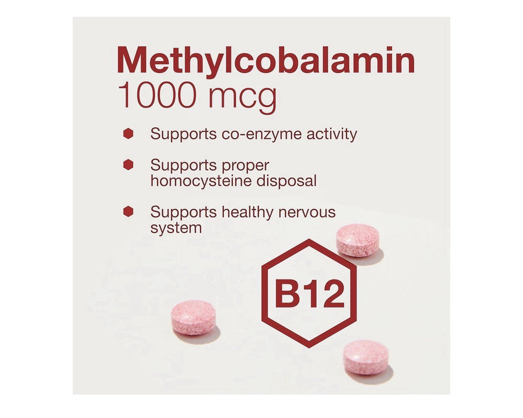 PROTOCOL FOR LIFE BALANCE Methyl B12 1,000 mcg Methylcobalamin 100 Lozenges