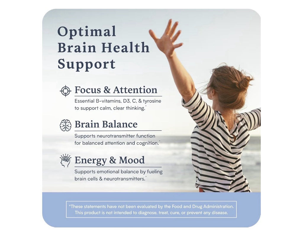 Accentrate Neuro 110 Methylated Vitamins For Brain Health Supplement 30 Tablets