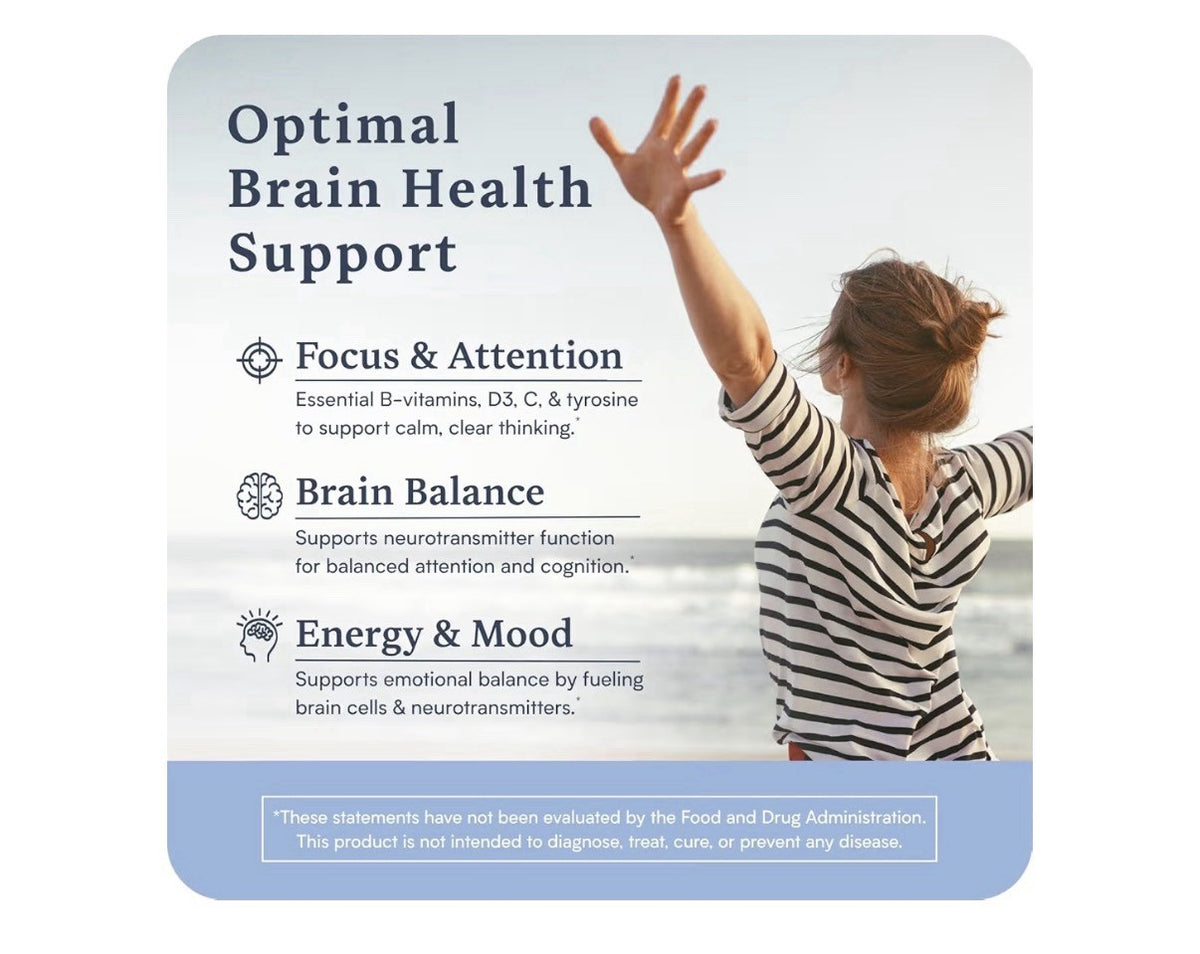 Accentrate Neuro 110 Methylated Vitamins For Brain Health Supplement 30 Tablets