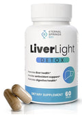 Eternal Springs LiverLight Detox Herbal Supplement Detoxify Support 60 Capsules