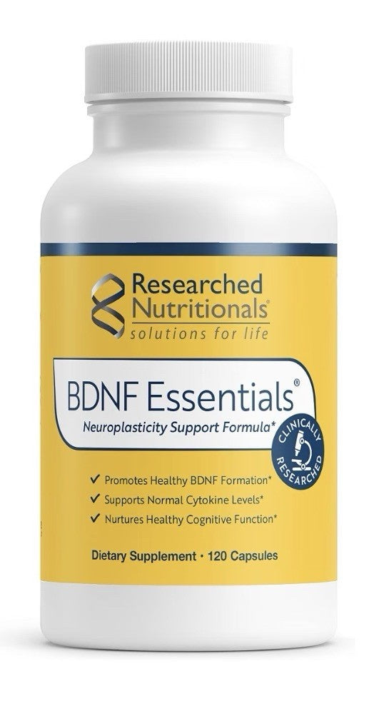 Researched Nutritionals BDNF Essentials Neuroplasticity Support Formula 120 Caps
