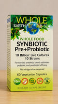 Natural Factors Whole Earth & Sea Whole Food Synbiotic Pre + Probiotic 60Capsule