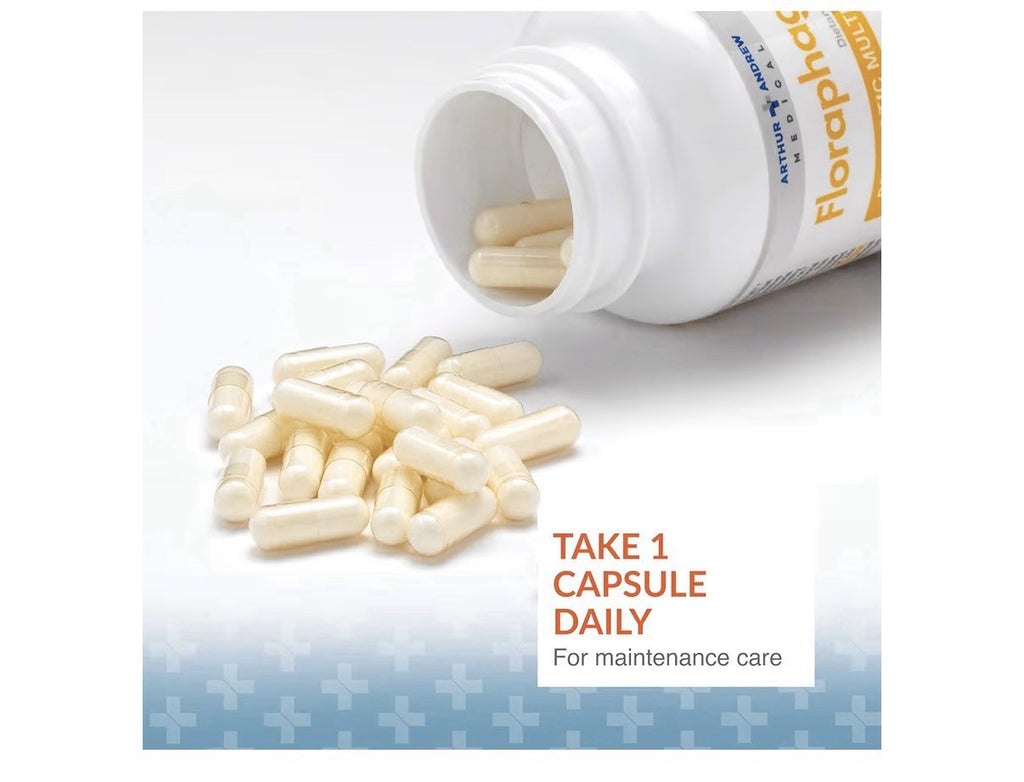 Arthur Andrew Medical Floraphage Probiotic Multiplier Prebiotic Formula 30 Caps