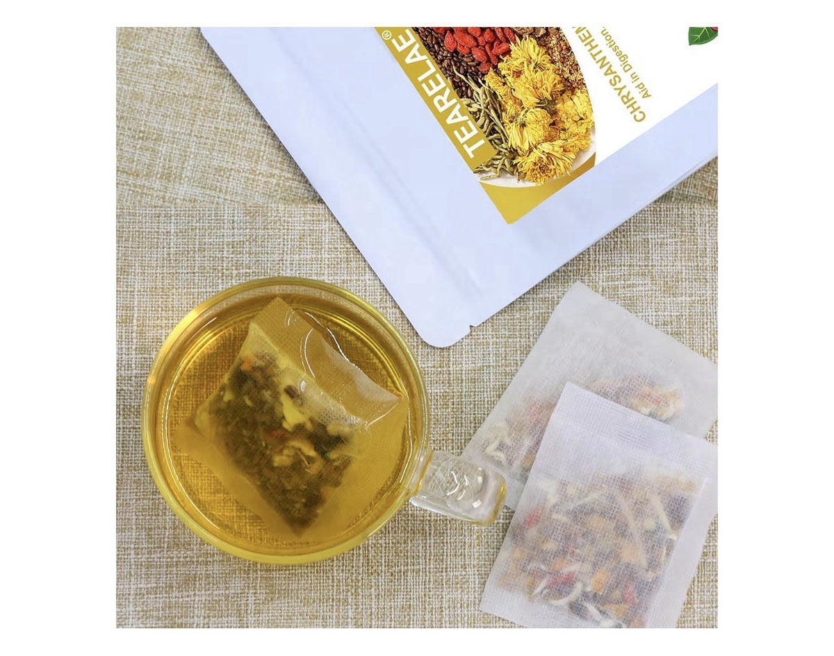 TEARELAE Chrysanthemum Cassia Seed Tea Burdock Root Goji Berry Osmanthus 40TBags