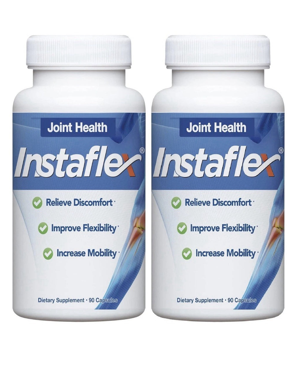 Instaflex Joint Support Relieve Discomfort Flexibility Mobility Women Men 2 Pack