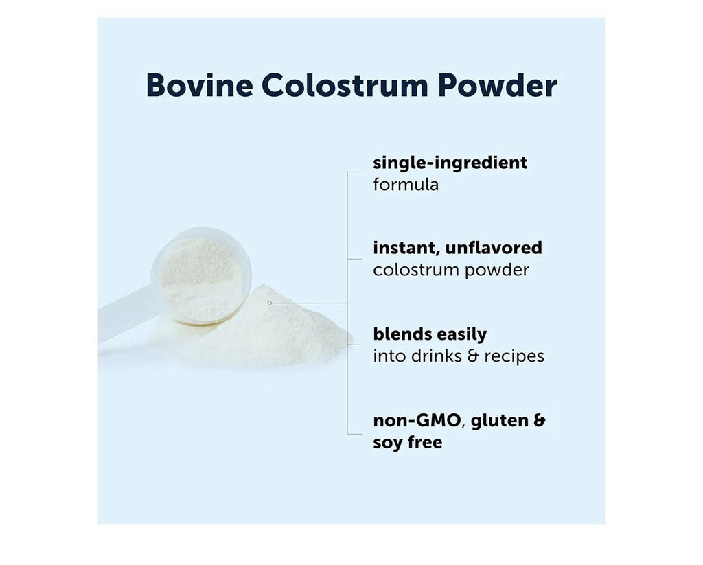 Micro Ingredients Instant Bovine Colostrum Powder Unflavored 8 oz For Women &Men