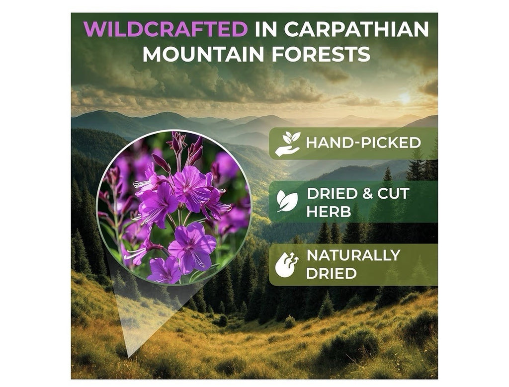 Wildfield Ivan Tea Fermented Blooming Sally Chamaenerion Angustifolum 40 TeaBags