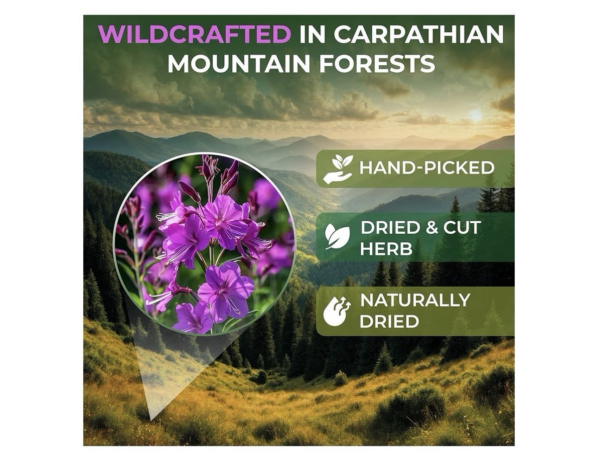 Wildfield Ivan Tea Fermented Blooming Sally Chamaenerion Angustifolum 40 TeaBags
