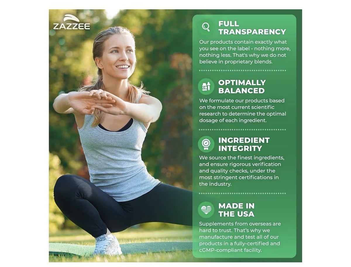 Zazzee Myo-Inositol Women’s Reproductive Health Healthy Ovarian Function 180caps