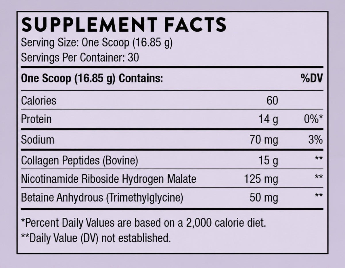 THORNE Collagen Fit Collagen Peptides Powder With Nicotinamide Riboside 17.8oz